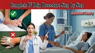 Thumbnail: IV Drip Procedure Step by Step | IV Infusion Procedure