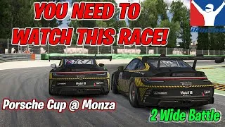 Thumbnail: This is how everyone in IRacing need to Race! Porsche Cup on Monza (2 -Wide Clean Hyper Battles)