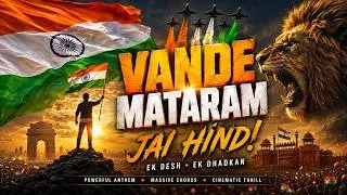 Thumbnail: Song Jab Tiranga Lehraye | VANDE MATARAM | JAI HIND | Powerful Patriotic Anthem @SurSarkarStudio