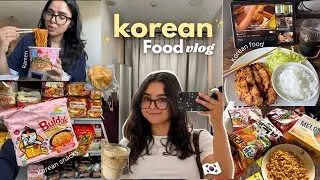 Thumbnail: Vlog : 🇰🇷 EATING ONLY KOREAN FOOD 🍱FOR 24 HOUR 🍜🔥| Korean Food Challenge #koreanfood #vloging 