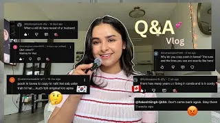 Thumbnail: ✨ ANSWERING YOUR MOST ASKED QUESTIONS🫣🤪💄 GRWM + Q&A #dailyvideo #vloging #canadalife