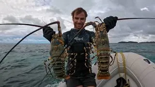 Thumbnail: A 120-day challenge at sea to catch giant lobsters.