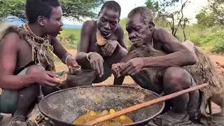 Thumbnail: The Hadzabe tribe's method of hunting wild boar.