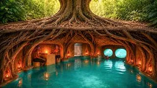 Thumbnail: Real Life Secret Private  Underground House Two Water Slide To Tunnel Pools Inside