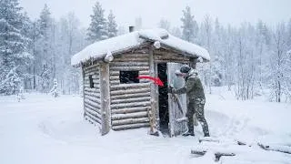 Thumbnail: 진정한 야생의 끝판왕: 1밀리미터 오차도 허용하지 않는 공대생의 오두막과 사우나 짓기.