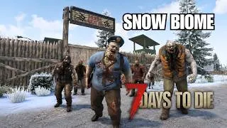 Thumbnail: We Finally Made It to the Snow Biome! | 7 Days to Die 3.0 pt 17
