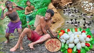 Thumbnail: Survival Skills - Cook Egg At Jungle Eat Delicious
