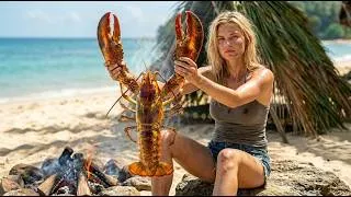 Thumbnail: Boat Crash Survivor Alone on a Remote Island | Solo Survival Skills & Signal Fire Rescue