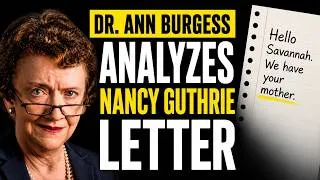 Thumbnail: Criminal Profilers Decode the Nancy Guthrie Letter & What This Letter Says About the Abductors