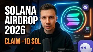 Thumbnail: Solana Airdrop 2026 | Claim Free Solana Tokens | How to Get Solana Airdrops Early