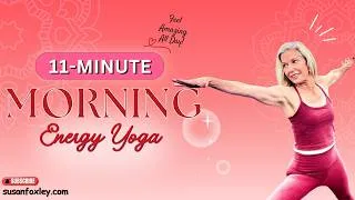 Thumbnail: 11-Minute Morning Energy Yoga || Wake Up Your Body & Mind Fast! ✨
