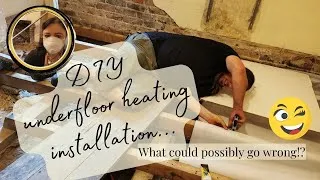 Thumbnail: DIY underfloor heating installation first room of victorian terrace renovation