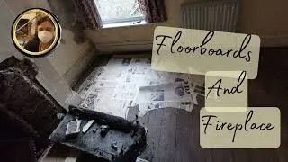 Thumbnail: Floorboards and fireplace, Victorian terrace DIY renovations.