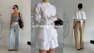 Thumbnail: early summer looks |  minimal, effortless & chic | AD