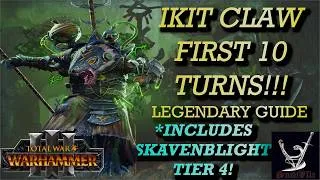 Thumbnail: Ikit Claw first 10 turns! Skaven Patch 8.1 Total War Warhammer 3
