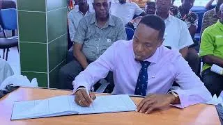 Thumbnail: Laying-Out Ceremony for Honourable Ella Goba at the Sierra Leone People’s Party Headquarters
