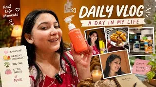 Thumbnail: POV: You’re spending a calm, cozy day with me. ☕✨ Skincare, self-care, healthy food & daily life. 