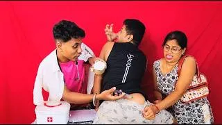 Thumbnail: INJECTION WALA DOCTOR UNCLE COMEDY VIDEO || IM INTRAMUSCULAR Injection Gusaya Patient Ko Doctor Ne