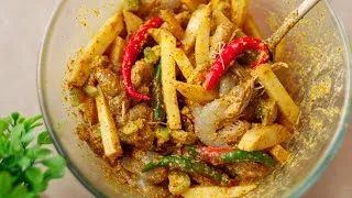 Thumbnail: সব একসাথে মেখে বসিয়ে দিন কম ঝামেলায় বেশি স্বাদ - গরম ভাতের সঙ্গে জমে যাবে| Alu Jhinge Chingri Recp