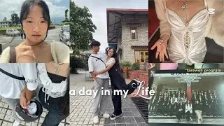 Thumbnail: a day in my LIFE 🍀 unplanned date with my bf , college farewell,OOTD