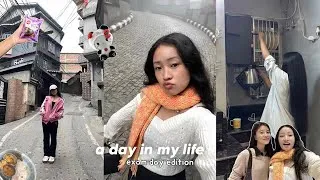 Thumbnail: a day in my LIFE 📚,what i ate in a day, exam day edition, a day in Gangtok, cooking,shopping