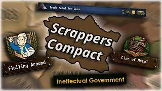 Thumbnail: UPDATED Scrappers Compact is HARD | HOI4 FALLOUT OWB