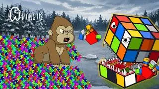 Thumbnail: Among US VS Giant Rubik's Cube Cursed | 어몽어스 AMONG US FUNNY ANIMATION
