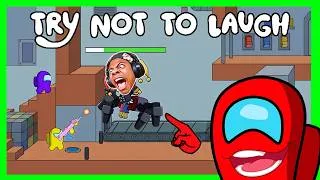 Thumbnail: AMONG US Try Not To LAUGH: Memes the Prototype Poppy Playtime | FUNNIEST Mini Crewmate Animations