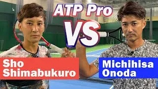 Thumbnail: Star Tennis Academy Member Challenging A Player With Wimbledon Experience!!