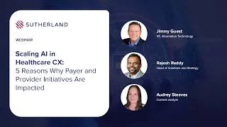 Thumbnail: Scaling AI in Healthcare CX: 5 Reasons Why Payer and Provider Initiatives Are Impacted