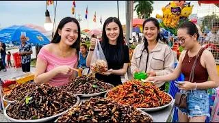 Thumbnail: Amazing CAMBODIAN Street Food Collection 2026 🇰🇭 - Saturday Walking Tour at Riverside Market