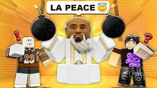 Thumbnail: Destroying Players As LA PEACE in Roblox Timebomb Duels...