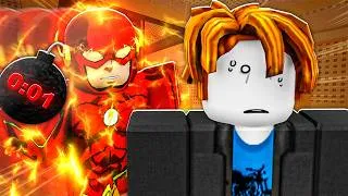 Thumbnail: Destroying Players as The FLASH in Roblox Timebomb Duels...