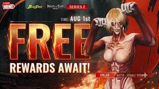 Thumbnail: Blood Strike LEAKS: Attack on Titan Mode FREE Rewards On August 1st