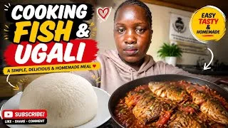 Thumbnail: Cooking Dinner fish stew and ugali For My Family after work || mum life diaries.