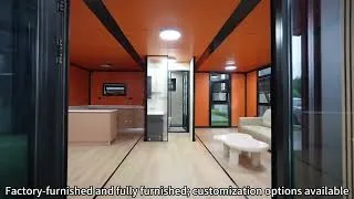 Thumbnail: 🎥 20FT Flat-Roof Expandable Container House | Ready to Move In 🏡