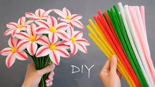 Thumbnail: Beautiful and Simple Pipe Cleaner flowers