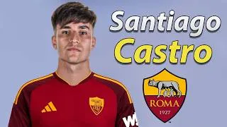 Thumbnail: Santiago Castro ● Welcome to AS Roma 2026 🟡🔴🇦🇷 Best Goals & Skills