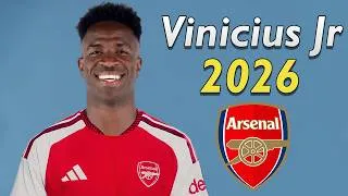 Thumbnail: Vinicius Jr ● Arsenal Transfer Target 2026 🔴⚪🇧🇷