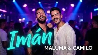 Thumbnail: Maluma ft. Camilo - Imán(lyrics video)