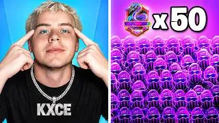 Thumbnail: Can 50 IRIDESCENT Players Beat KXCETWIN?