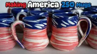 Thumbnail: Creating Swirlware Flag Mugs for Americas 250th Independence Day 🇺🇸 