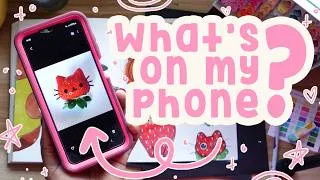 Thumbnail: ✨ "What's on My Phone? Exploring My Forgotten Graveyard of References!" DRAW WITH ME ✨