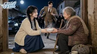 Thumbnail: Poor Girl Helps Homeless Granny—but She's the Richest CEO's Grandma! Next Day, Limos Flood Her Door!