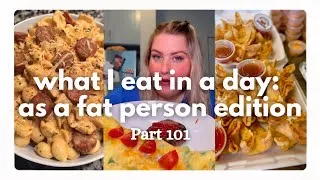 Thumbnail: 🍟 what I eat in a day as a FAT person part 101 tiktoks compilation 🍟