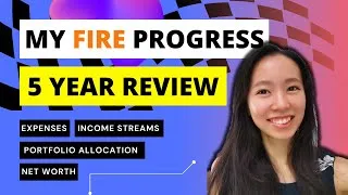 Thumbnail: My net worth, portfolio, expenses | 5 year FIRE journey