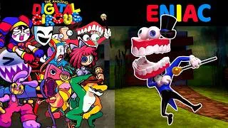 Thumbnail: New Eniac Join The Amazing Digital Circus | Friday Night Funkin' (FNF Mod)