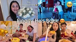 Thumbnail: Finally He’s Back😭 *BIG ANNOUNCEMENT 📣 
