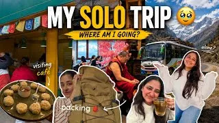 Thumbnail: My Solo Trip🥹Packing & Travel Prep + Bus Journey 🚌