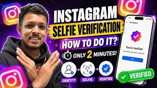 Thumbnail: How to Complete Instagram Selfie Verification (2026) | Instagram Video Selfie Verification Guide
